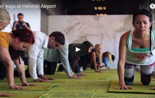 Yoga In The Airport – What A Fantastic Idea