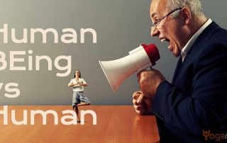 Human BEing vs Human DOing
