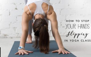 5 Ways To Stop Your Hands Slipping In Yoga Class